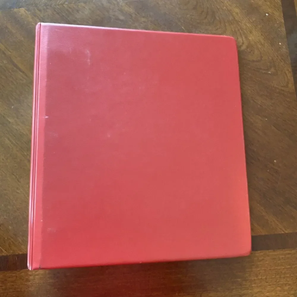 Vintage Atwood Richards Inc ARI Client Bulletin Binder Red 2.5”‎ National Barter